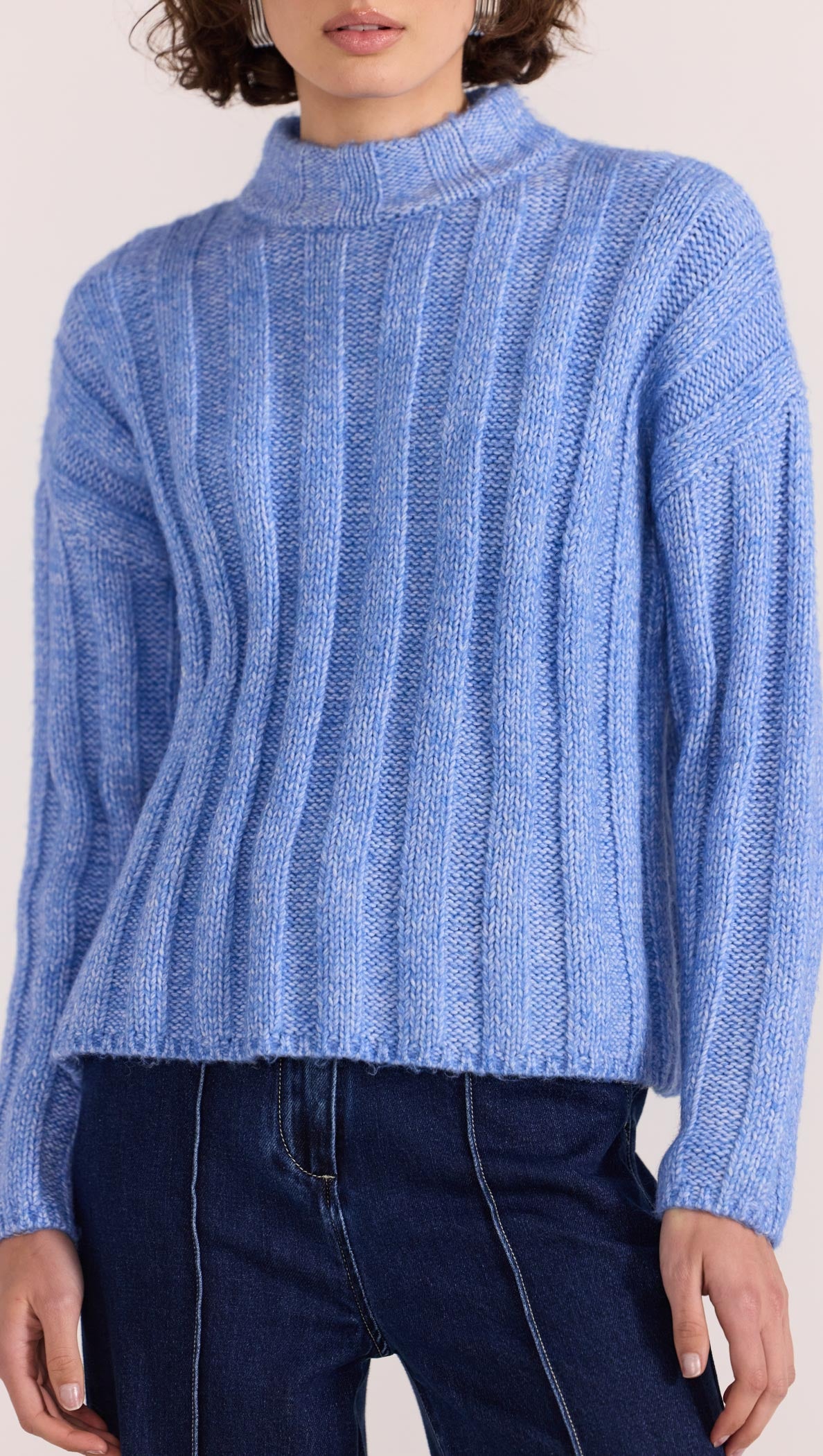 MACY COZY RIB JUMPER-KNITWEAR - JUMPERS-Staple the Label