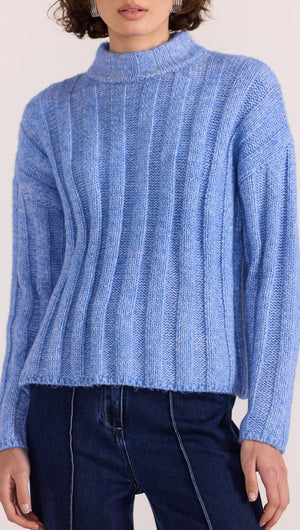 MACY COZY RIB JUMPER-KNITWEAR - JUMPERS-Staple the Label
