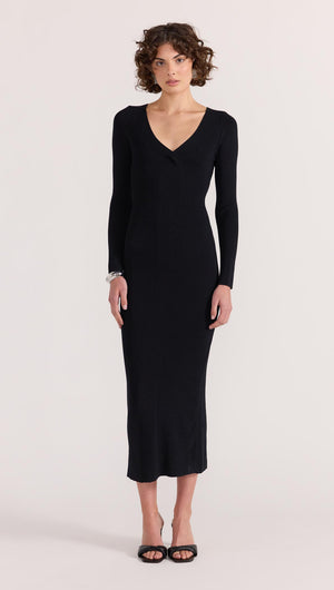 MARCEL KNIT MIDI DRESS-DRESSES - MIDI-Staple the Label