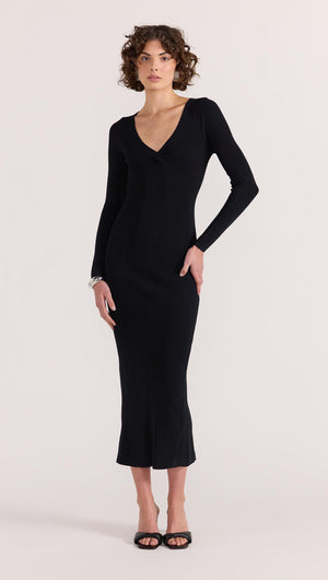 MARCEL KNIT MIDI DRESS-DRESSES - MIDI-Staple the Label