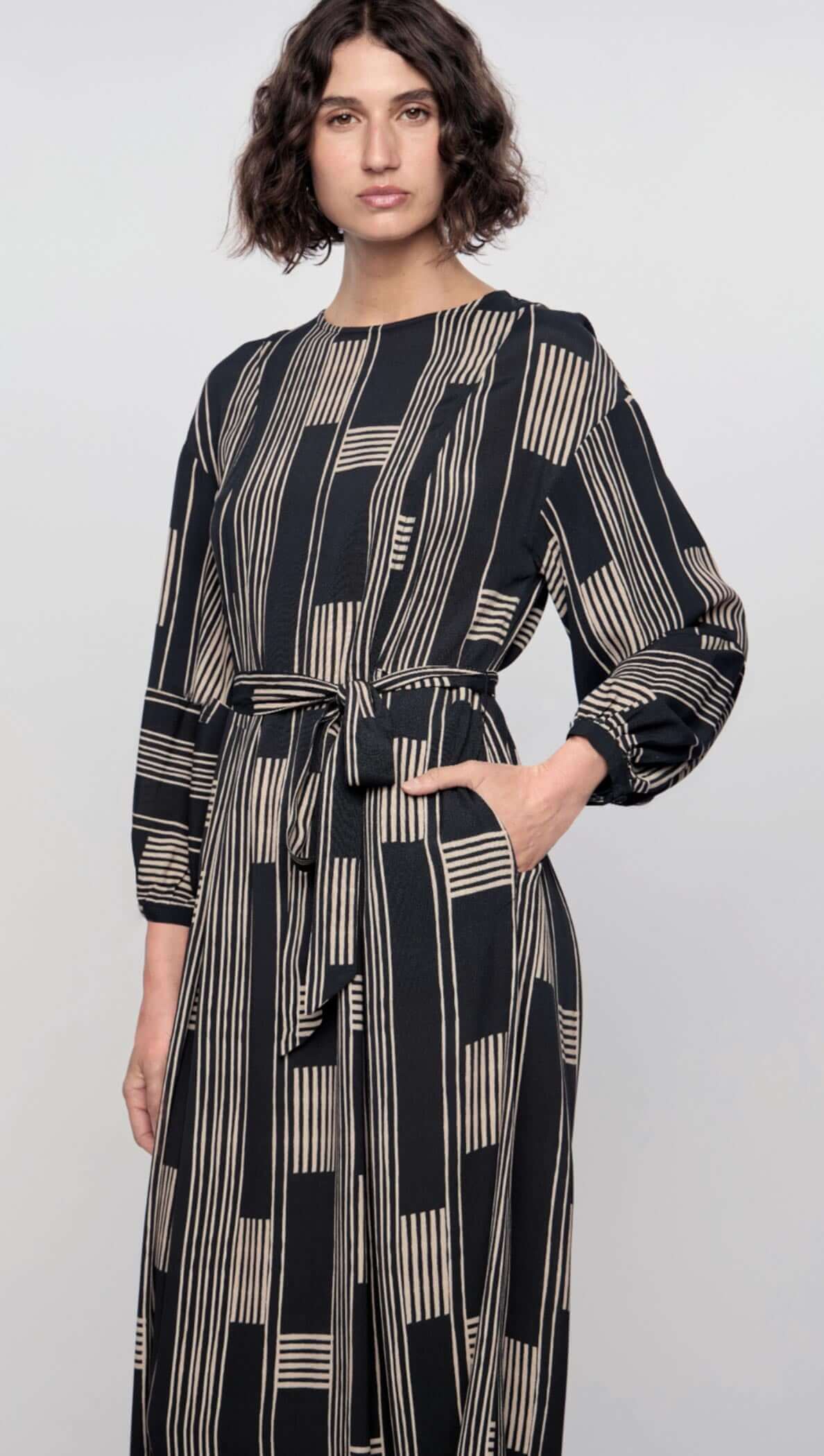 MARINA MIDI DRESS-DRESSES - CASUAL-Staple the Label