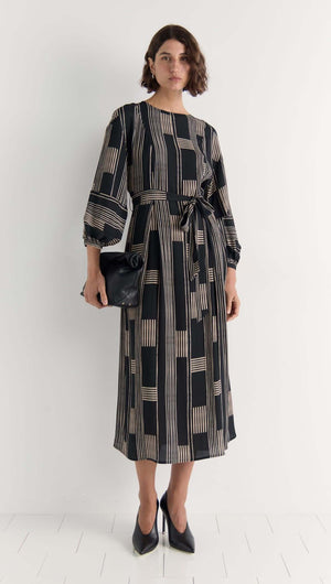 MARINA MIDI DRESS-DRESSES - CASUAL-Staple the Label