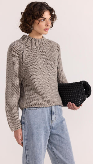 MONTE CHUNKY JUMPER-KNITWEAR - JUMPERS-Staple the Label