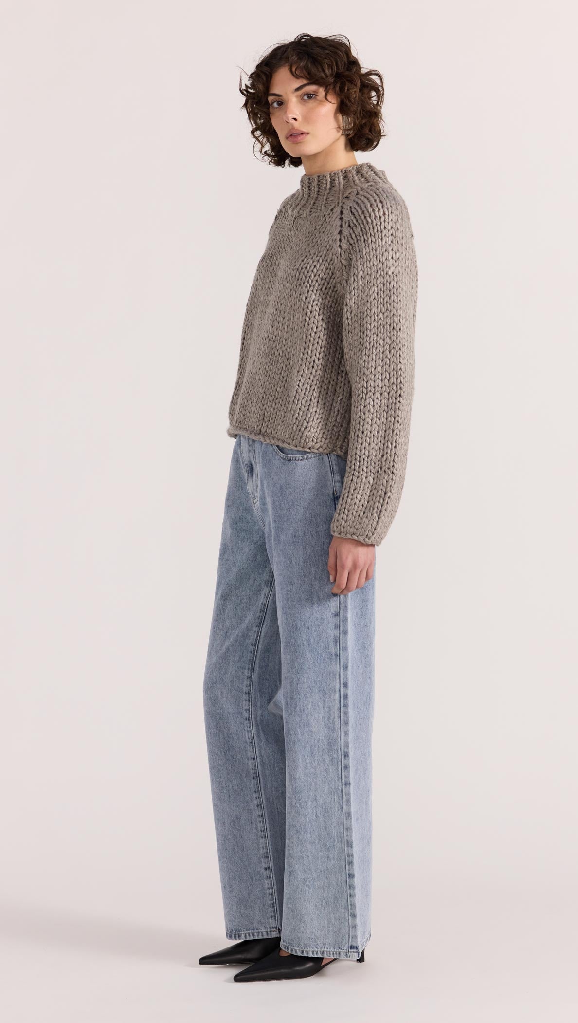 MONTE CHUNKY JUMPER-KNITWEAR - JUMPERS-Staple the Label