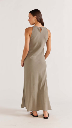 Olina Bias Midi Dress-Staple-the-Label