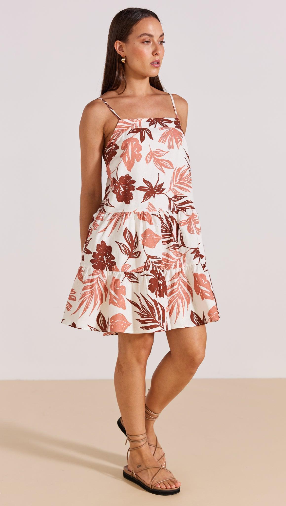 PALOMA TIERED MINI DRESS