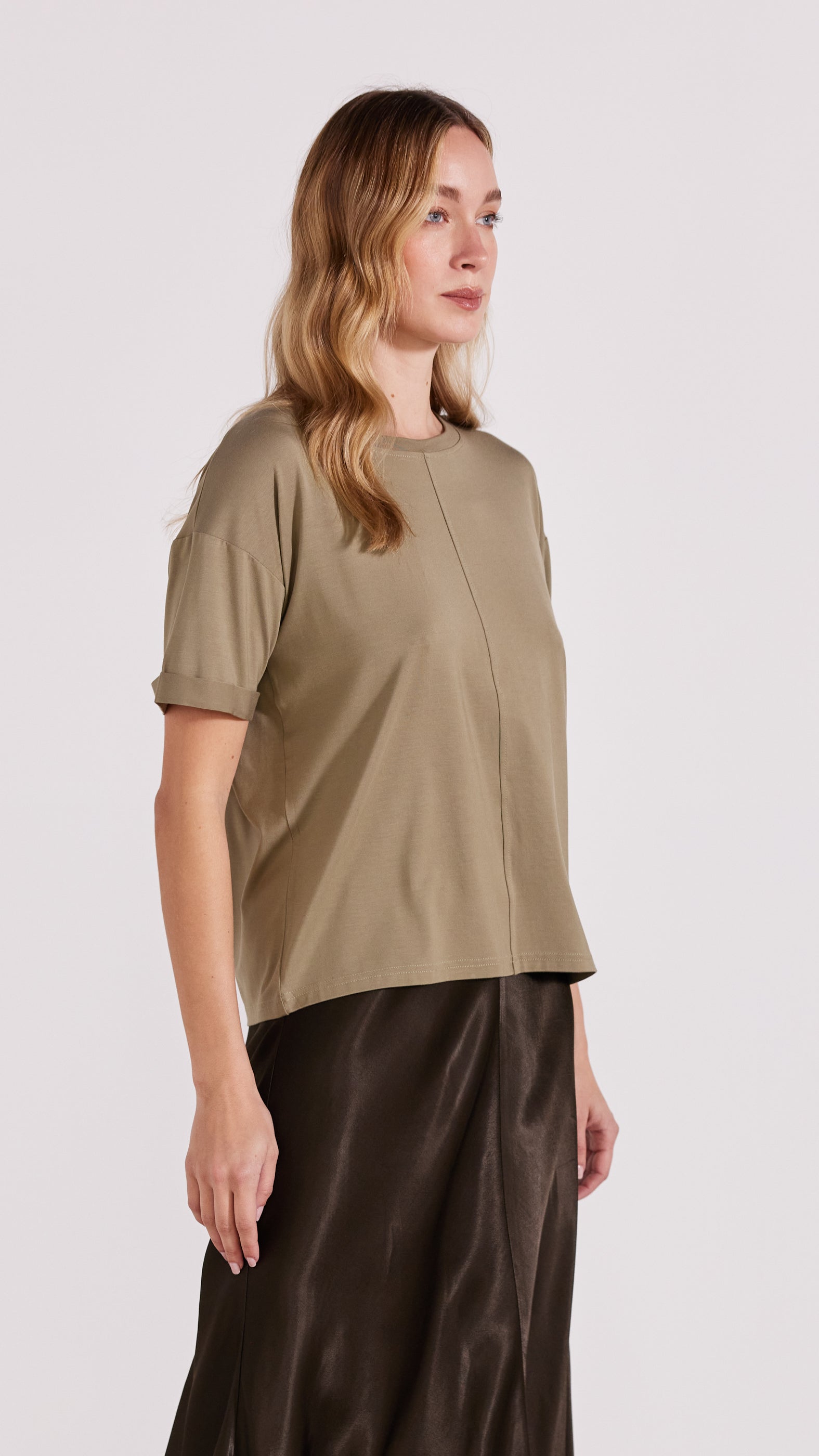 REMY MODAL TEE-TOPS - TEES-STAPLE THE LABEL