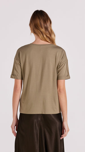 REMY MODAL TEE-TOPS - TEES-STAPLE THE LABEL