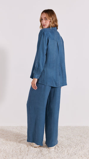 ROSETTA CUPRO SHIRT-TOPS-STAPLE THE LABEL