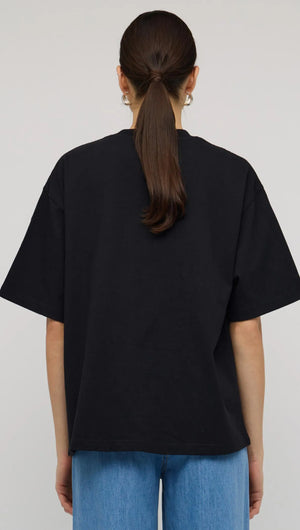 STAPLE EMBROIDERED LOGO TEE-TOPS - CASUAL-Staple the Label