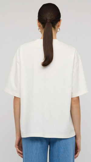STAPLE EMBROIDERED LOGO TEE-TOPS - CASUAL-Staple the Label