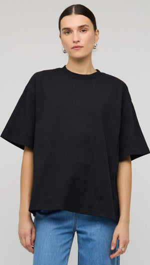 STAPLE EMBROIDERED LOGO TEE-TOPS - CASUAL-Staple the Label