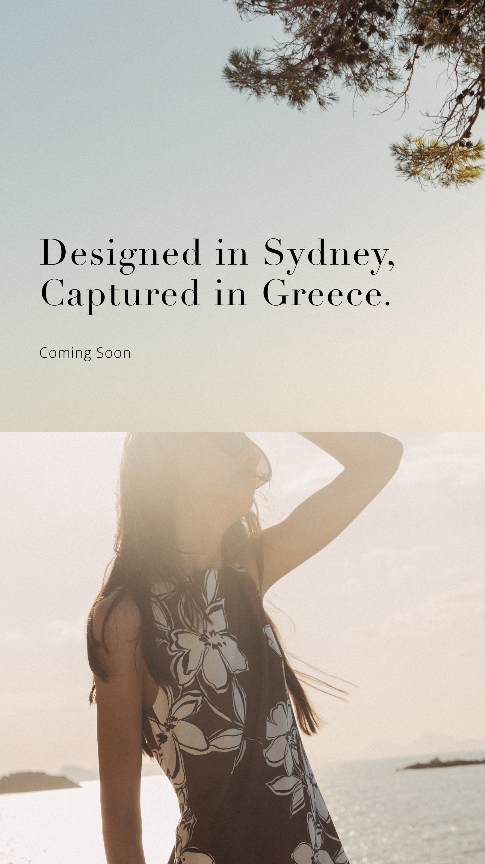 Spring Summer - Designed in Sydney, shot in Greece campaign image - mobile