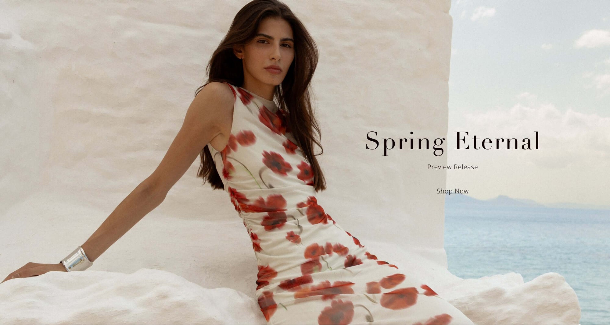 Staple The Label - Spring Collection - Red and White Mesh Midi Dress