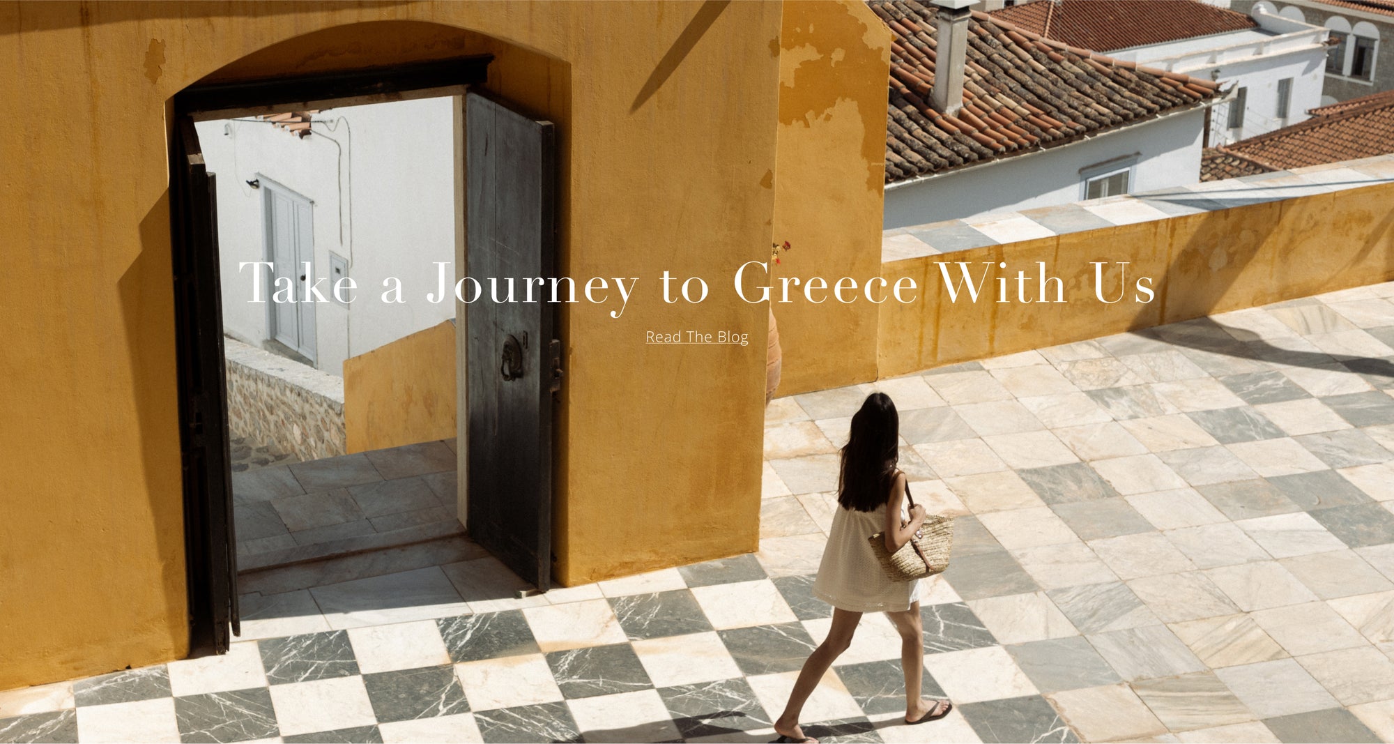 on the blog - spring summer 2025 campaign in Greece