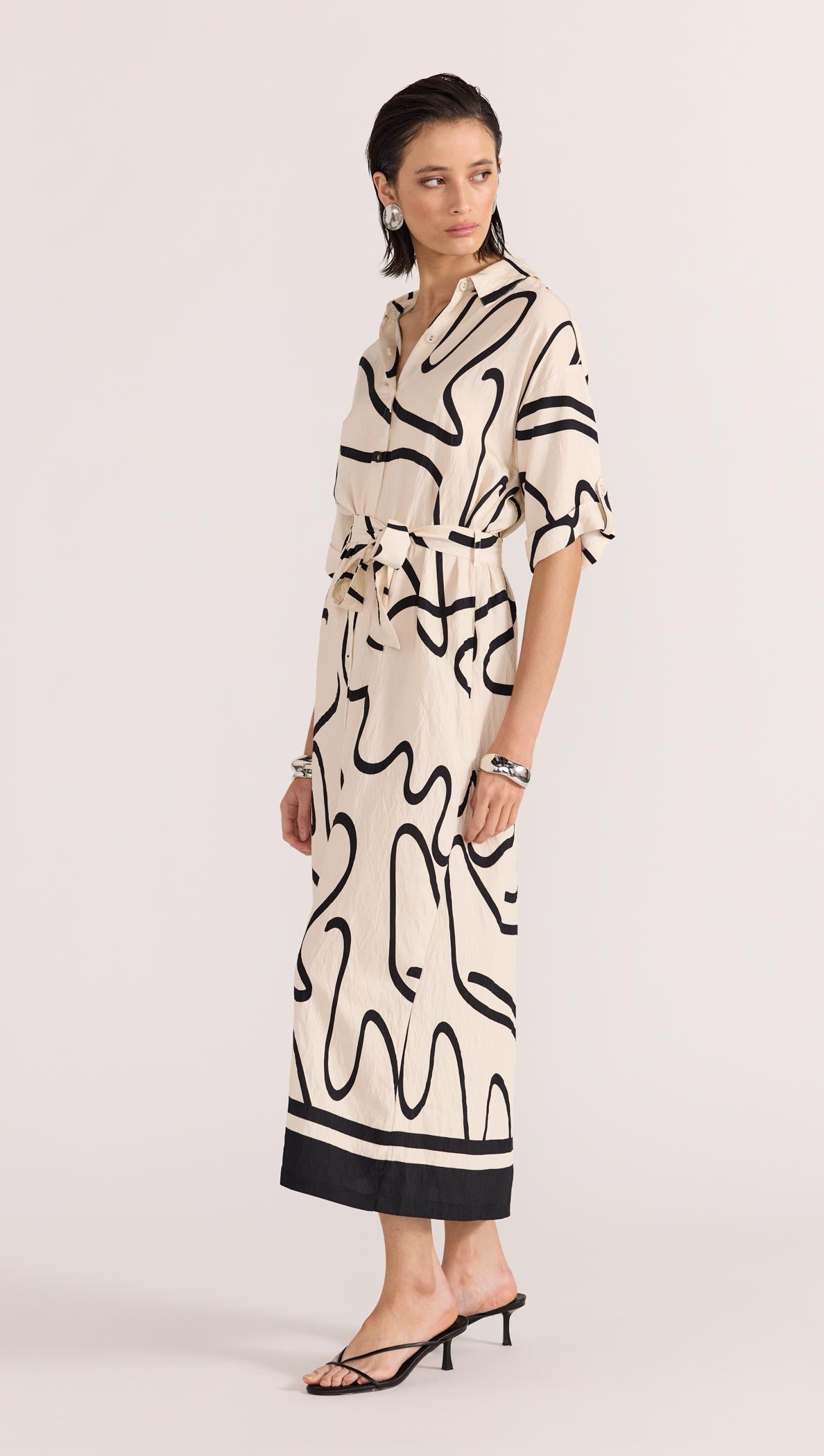 ZENITH MIDI SHIRTDRESS-Staple the Label