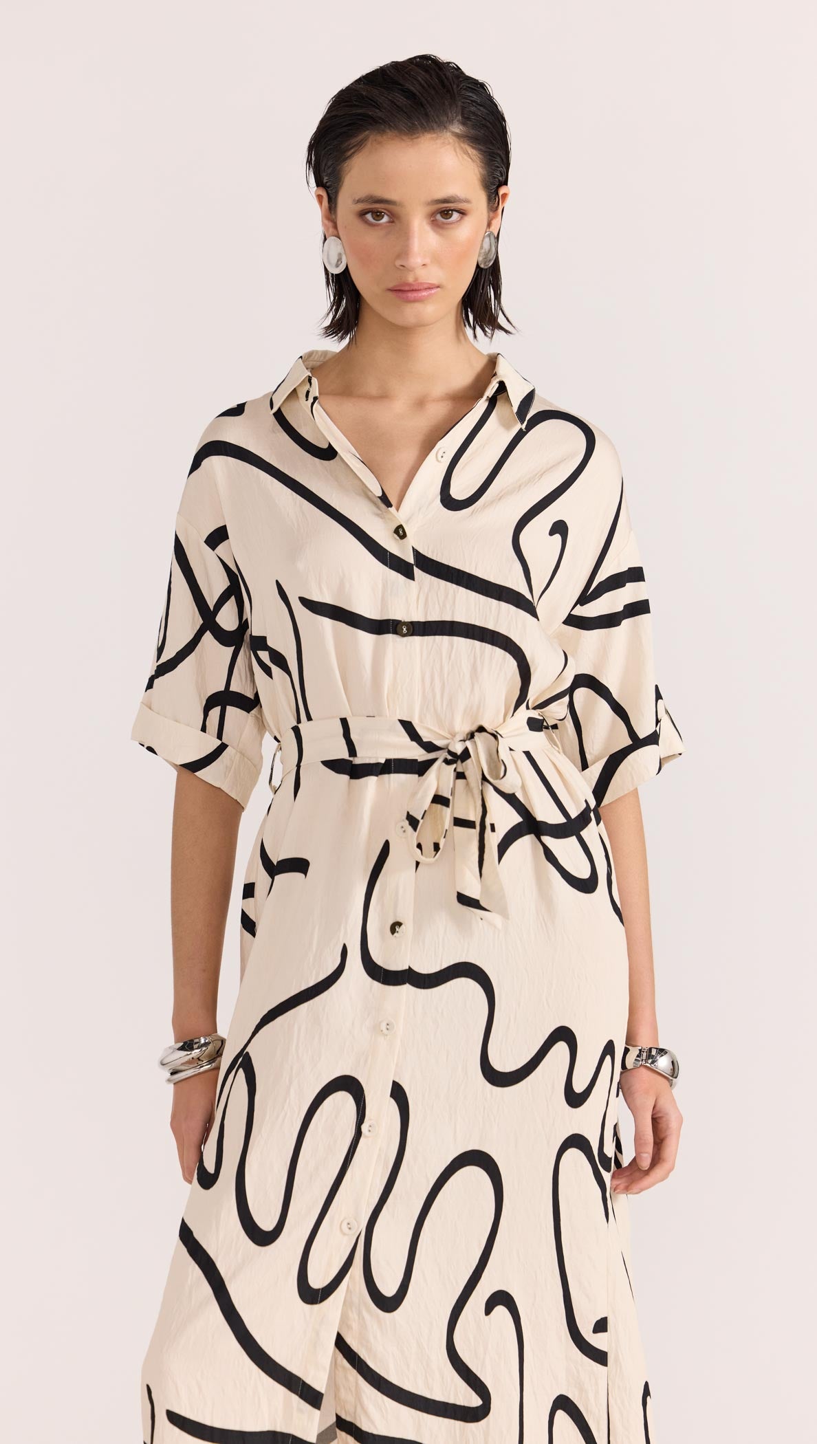 ZENITH MIDI SHIRTDRESS-Staple the Label