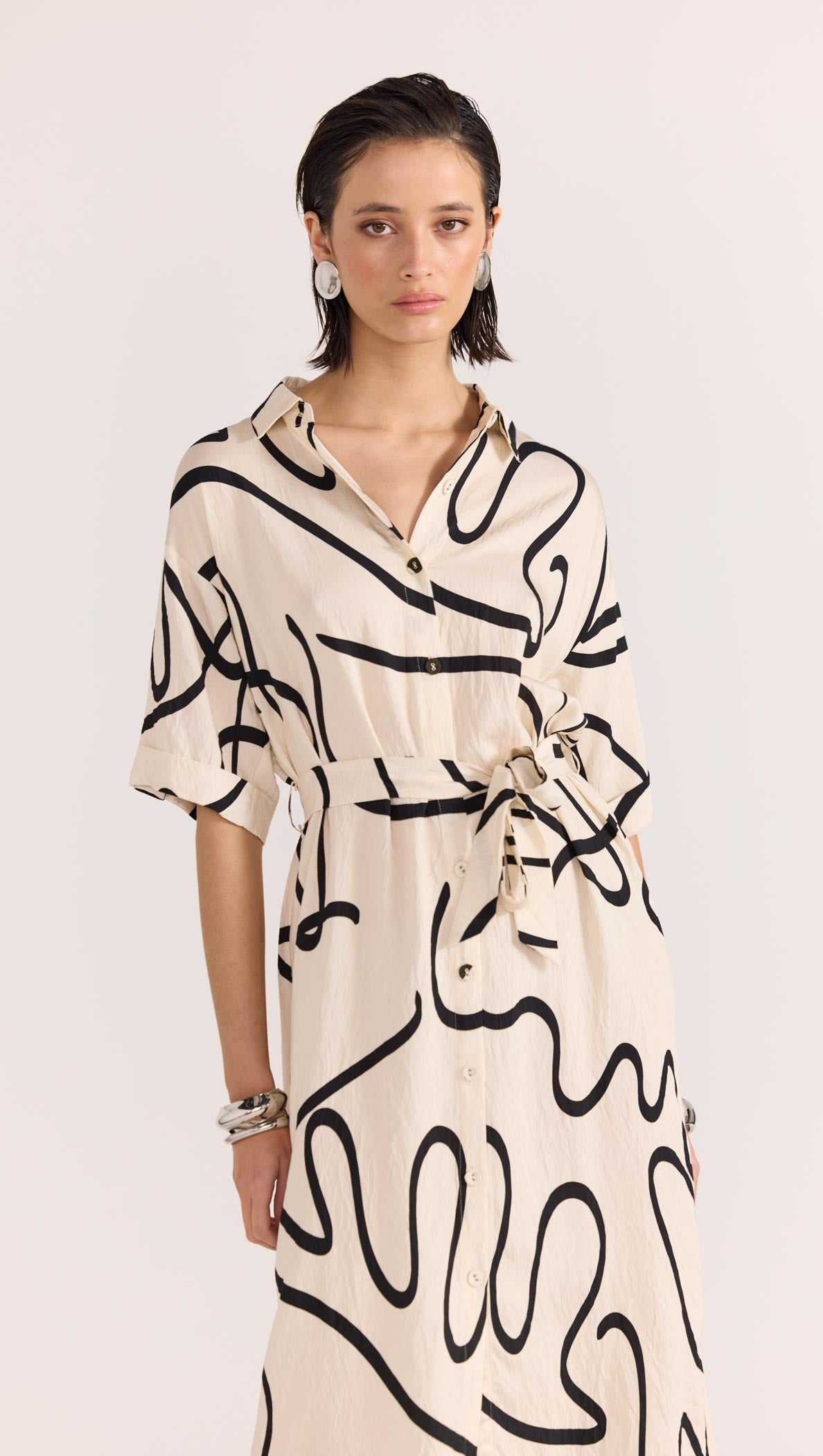 ZENITH MIDI SHIRTDRESS-Staple the Label