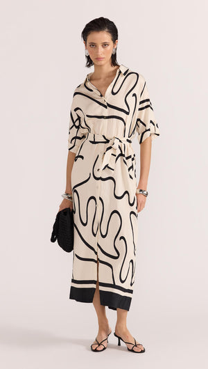 ZENITH MIDI SHIRTDRESS-Staple the Label