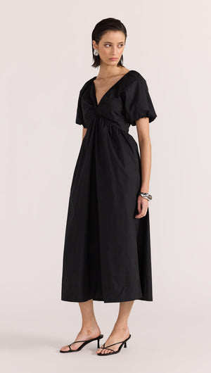 ILANA TWIST FRONT DRESS-Staple the Label