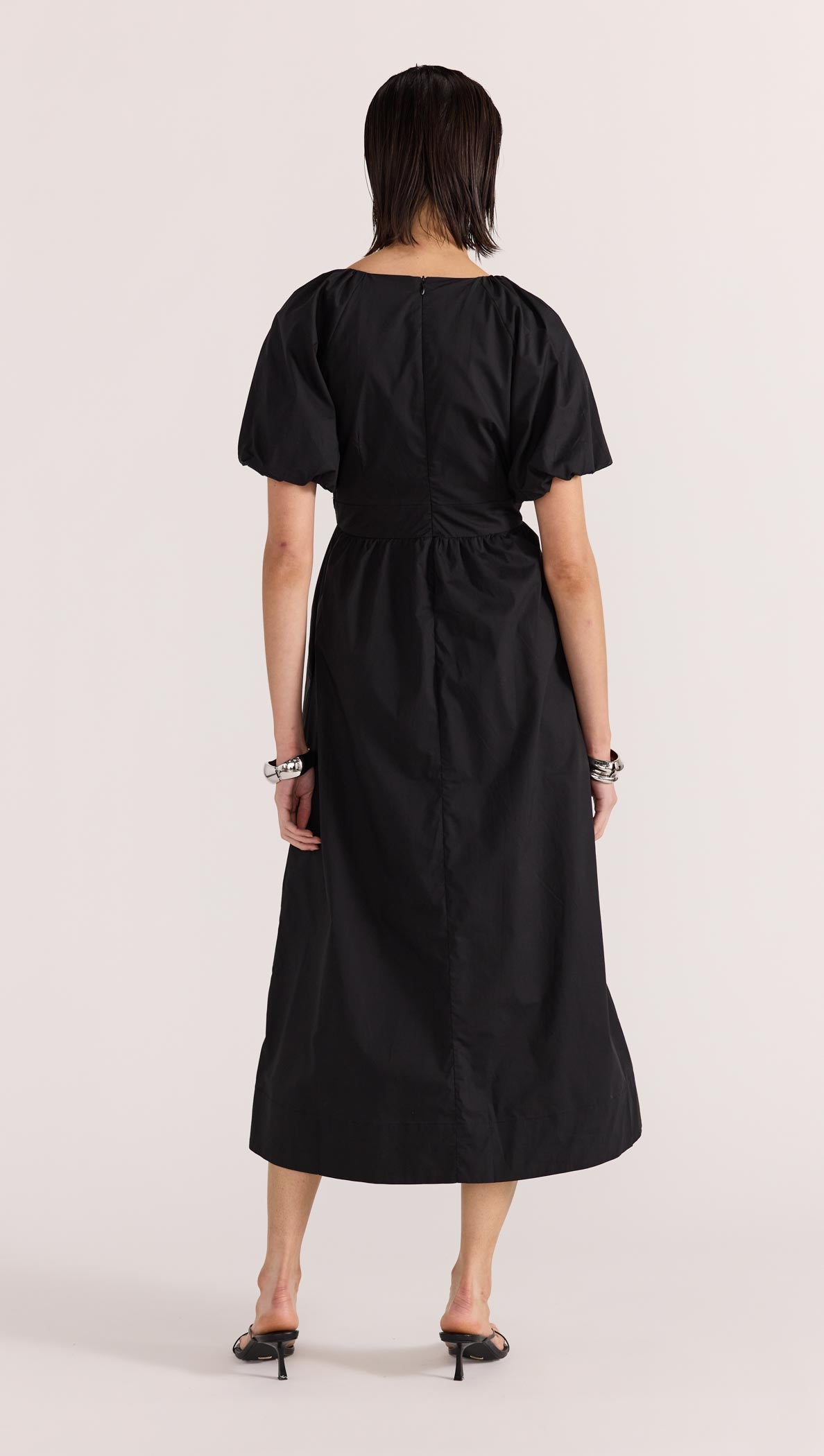 ILANA TWIST FRONT DRESS-Staple the Label