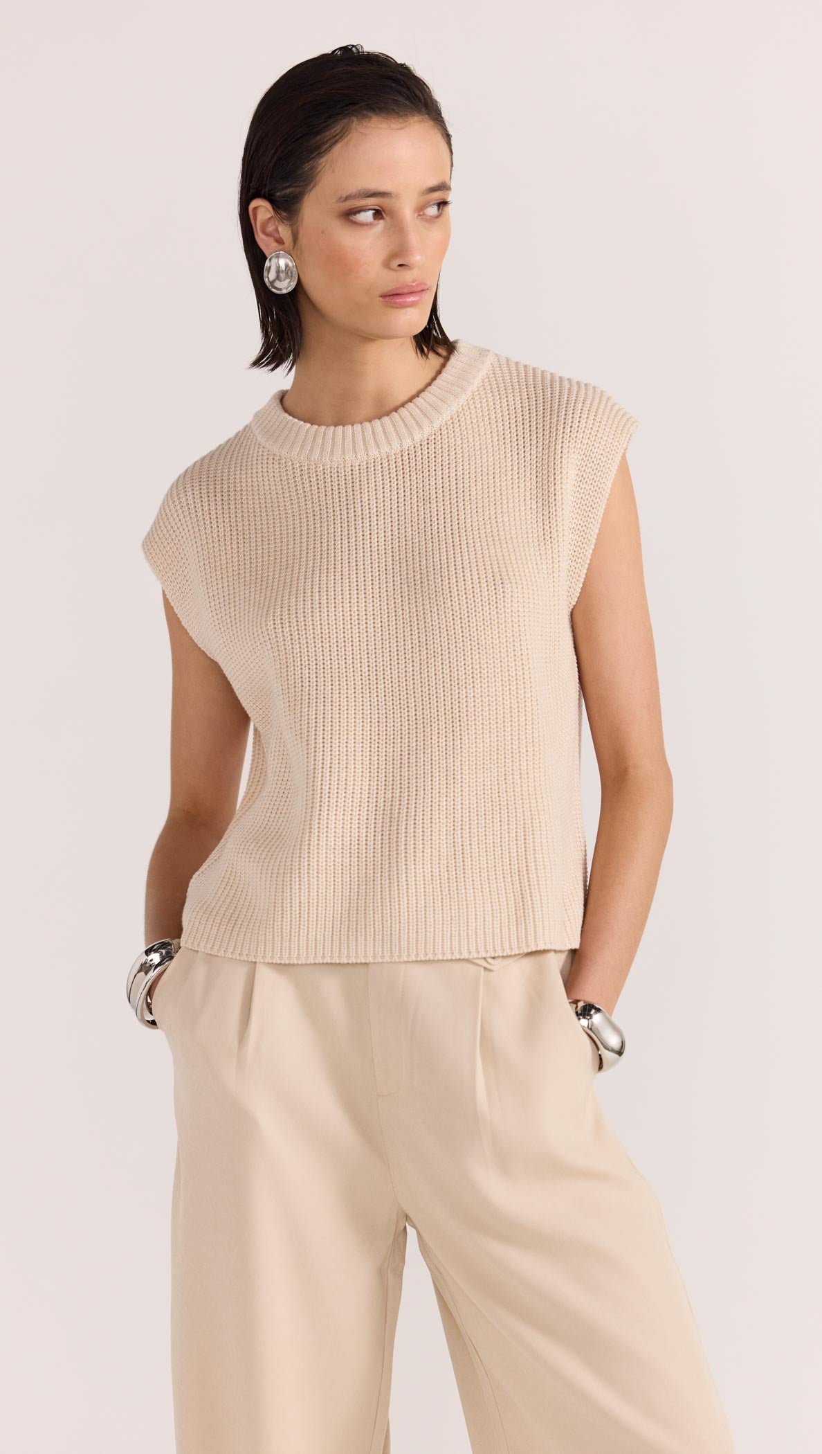 PETRA KNIT TOP-Staple the Label