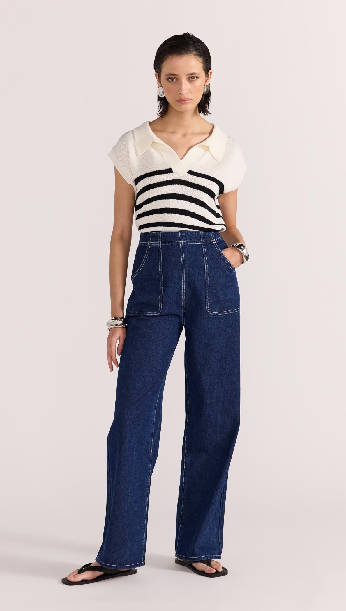 AUGUSTA HIGH WAIST JEANS-Staple the Label