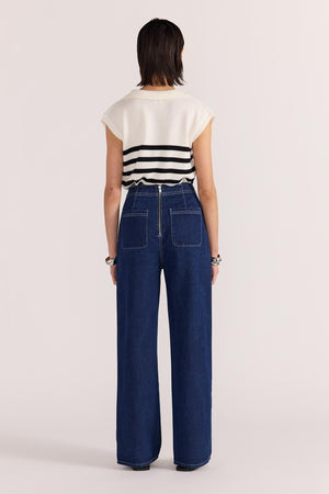 AUGUSTA HIGH WAIST JEANS-Staple the Label