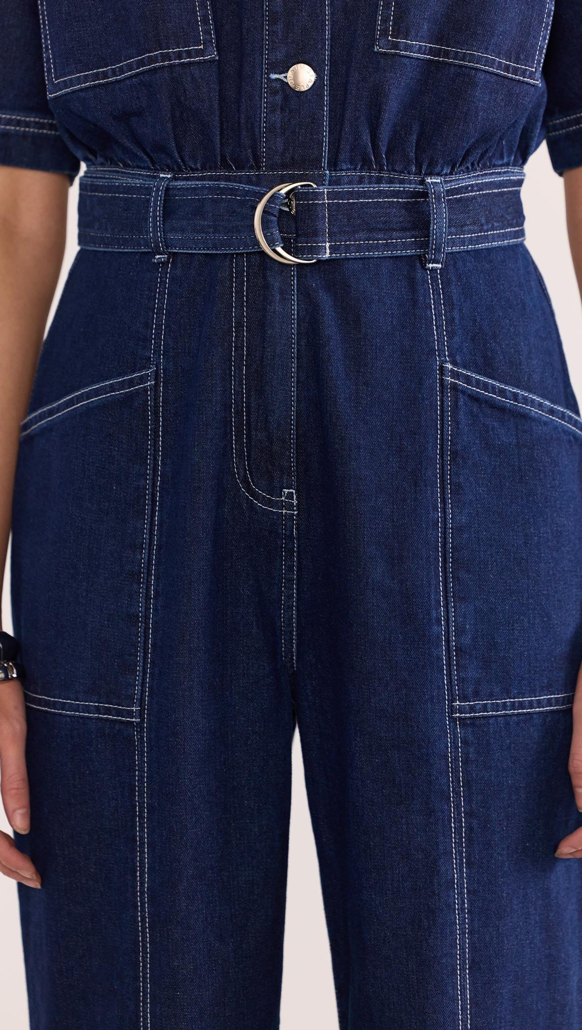 AUGUSTA DENIM JUMPSUIT-Staple the Label