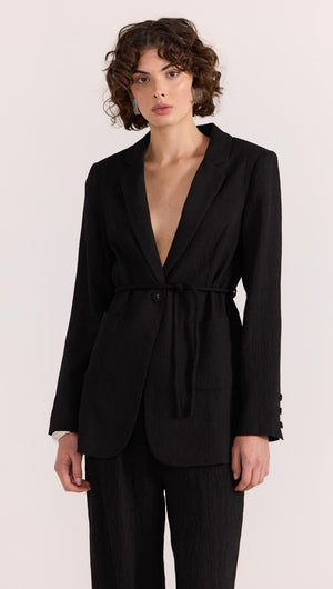 EMORY TIE WAIST BLAZER-Staple the Label